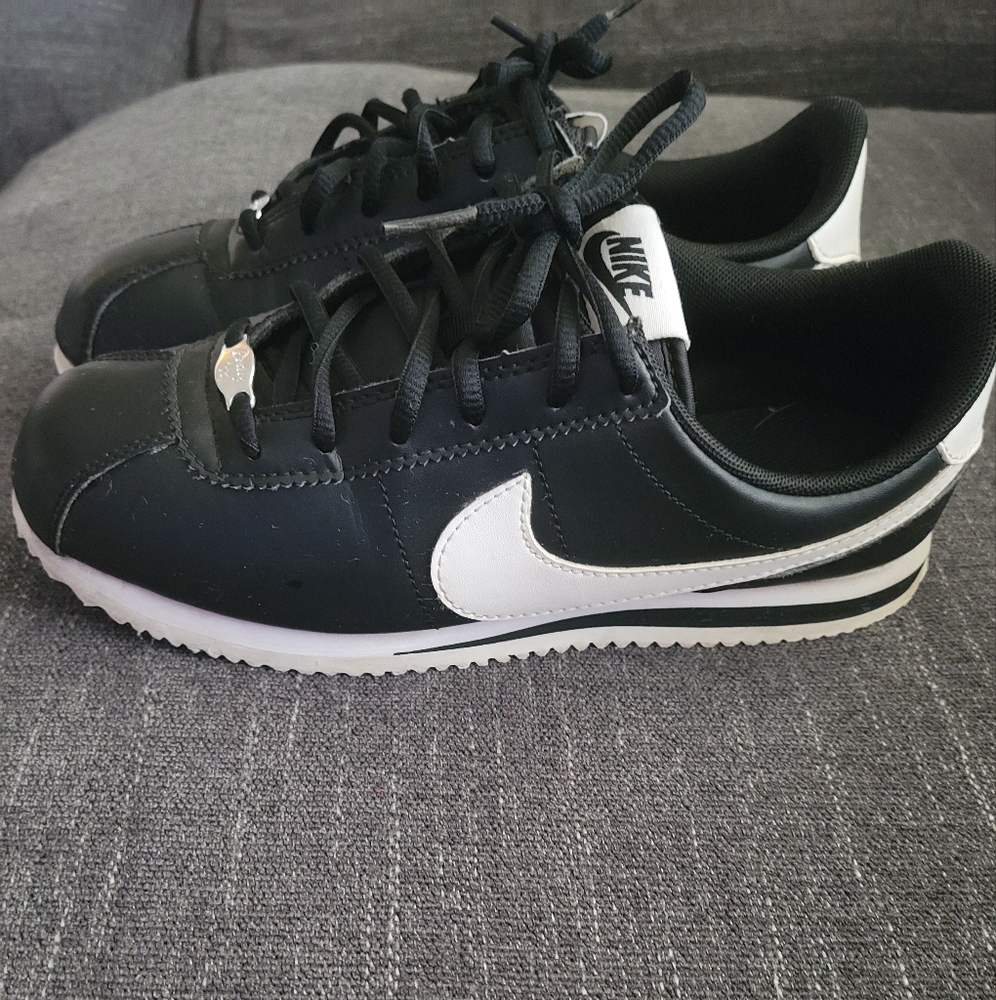 Black & White Nike Cortez